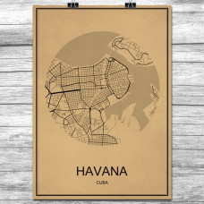 Havana - Retro Bykart - Brun