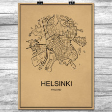 Helsinki - Retro Bykart - Brun (Ver 2)