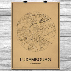 Luxembourg - Retro Bykart - Brun