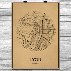 Lyon - Retro Bykart - Brun