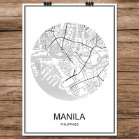 Manila - Minimalist Bykart - Hvit
