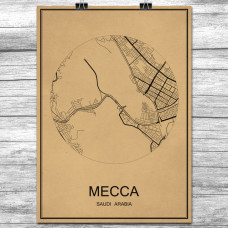Mecca - Mekka - Retro Bykart - Brun