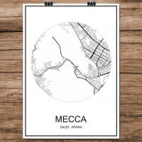 Mecca - Mekka - Minimalist Bykart - Hvit