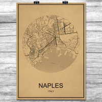 Napoli - Naples - Retro Bykart - Brun