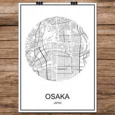 Osaka - Minimalist Bykart - Hvit